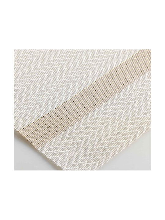 L-C Goldira Placemat Plastic White 44x29cm 1pcs