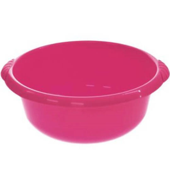 Nektarplast Lavoar Rotund 39.5x39.5x15cm. Capacitate 9lt Roșu