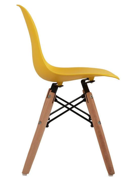 Kids Chair Kid Yellow 30.5x33x59cm