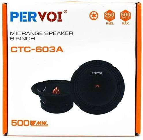 PerVoi CTC-603A Ηχείο Αυτοκινήτου 6.5" με 250W RMS (Midrange)