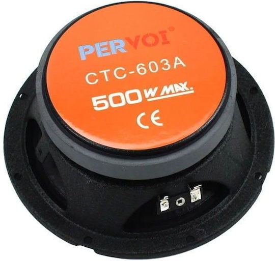 PerVoi CTC-603A Ηχείο Αυτοκινήτου 6.5" με 250W RMS (Midrange)