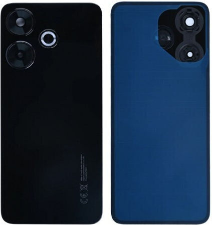 Xiaomi Redmi 13 4G Battery Cover and Camera Lens Black Original