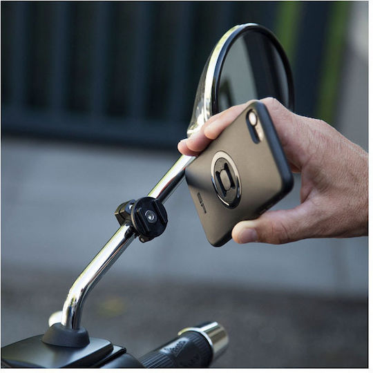 SP Connect Spc+ Motorcycle Phone Mount with Clip for Mirror