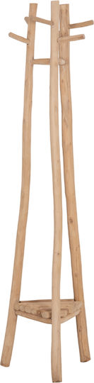 HomeMarkt Καλόγερος Ξύλινος Καφέ 52x52cm