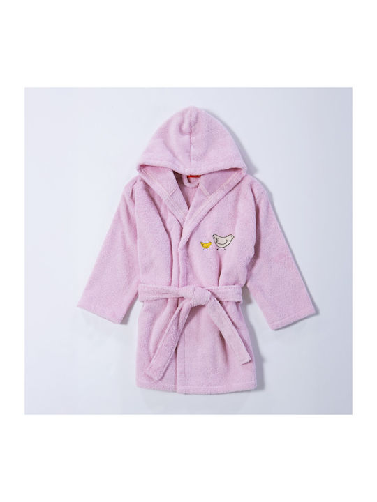 Nef-Nef Homeware Kids Bathrobe Cute & Sweet Lilac Hooded