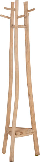 HomeMarkt Καλόγερος Ξύλινος Καφέ 52x52cm