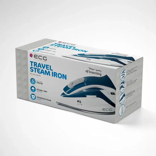 ECG NZ 210 Steam Travel Iron 1000W