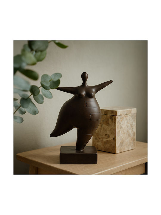 InTheBox Διακοσμητική Φιγούρα Πολυρητίνης 16x9.5x26.5cm