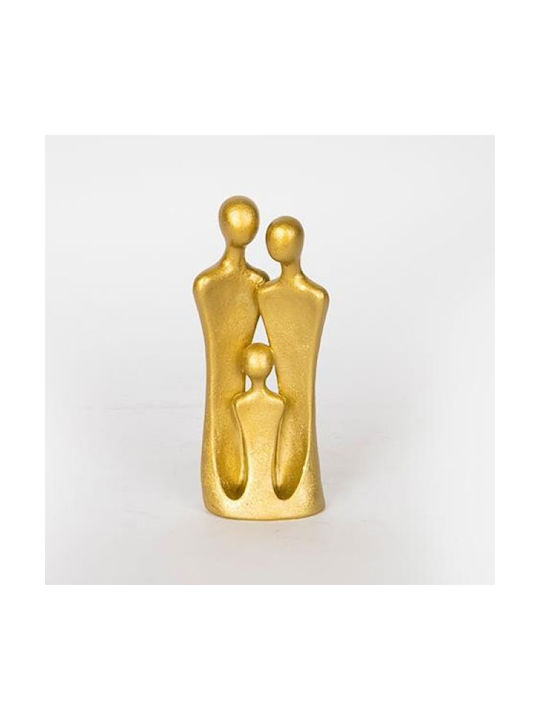 Decorative Sculpture People Gold 7x4x16cm 13986 752-27110