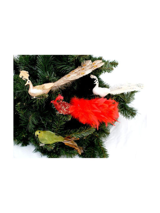 Decorative Bird Hummingbird Clip Green 18x20cm 157.024.0055.09
