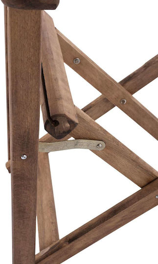 Freebox Gestell Für Regisseur Stuhl Hölzernes 57x54x88,5cm Braune