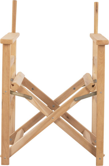 HomeMarkt Lemnos Gestell für Stuhl für Regisseur Hölzernes 57x54x88,5cm Beige