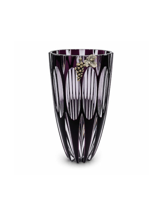 Nachtmann Διακοσμητικό Βάζο Κρυστάλλινο Grape Purple Φ12xΥ21cm
