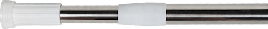 MRShome Teleskopische Duschvorhangstange Gerade Φ22mm 110cm