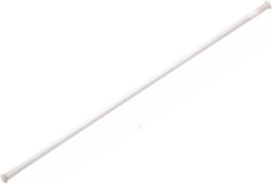 MRShome DC-022140W Сгъваема Върга За Душ Завеса Права Бяла 140cm MRShome DC-022140W Сгъваема Върга За Душ Завеса Права Бяла 140cm