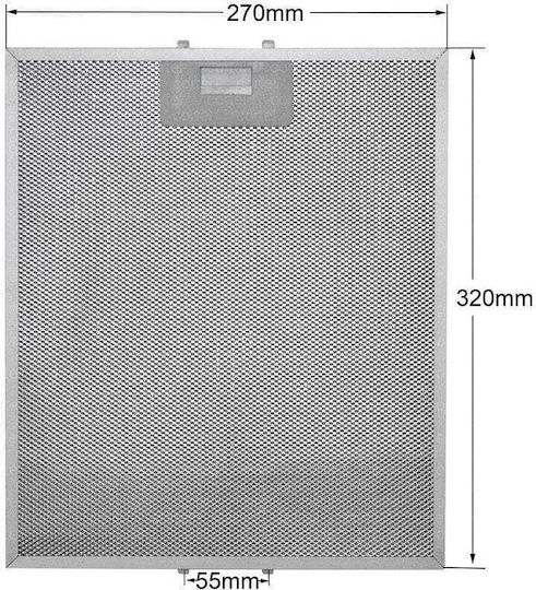 Beko Replacement Filter Vent Hood Compatible with Beko 27x32cm