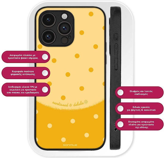 Sonique Delulu Polka Era Series Motorola Moto G34 5g Delulu Sun Case