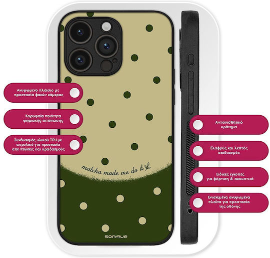 Sonique Delulu Polka Era Series Nothing Phone 3a Delulu Matcha Case