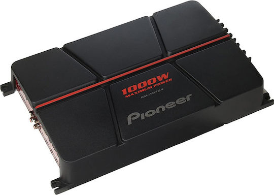 Pioneer Ενισχυτής Αυτοκινήτου 4 Καναλιών (Κλάση A/B)