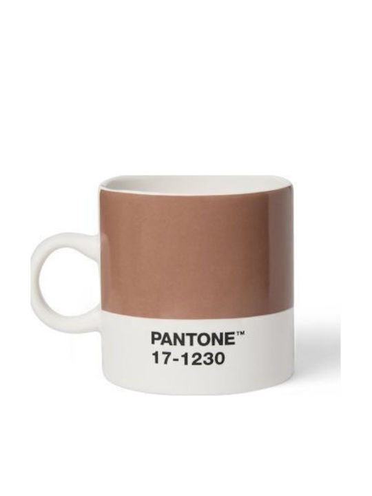 Pantone Φλιτζάνι Espresso από Πορσελάνη Καφέ 100ml 5714985000416