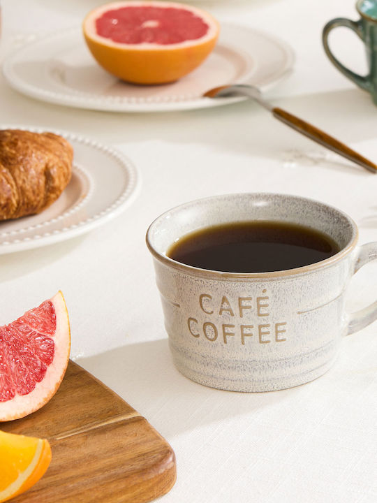 Marva Tasse Kaffee Keramik Weiß