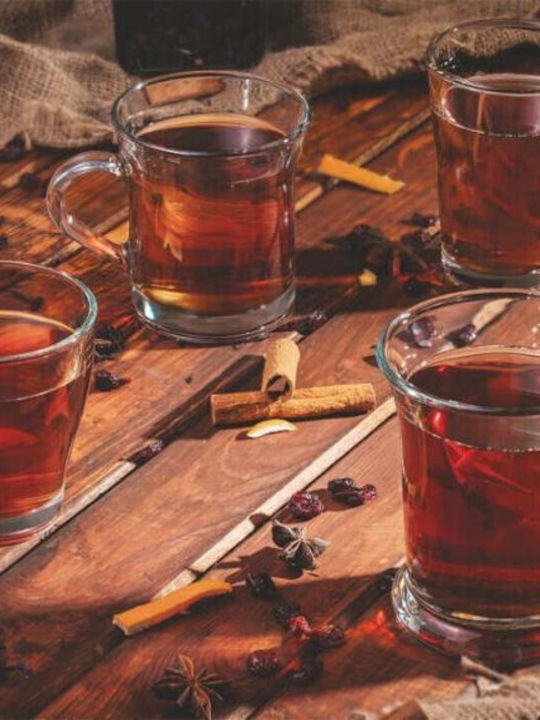 Uniglass Aroma Φλιτζάνι Καφέ Γυάλινο Διάφανο 385ml