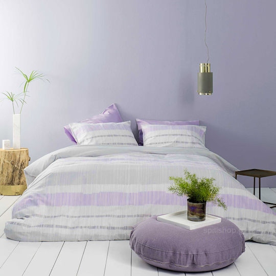 Nima Rules Coverlet Double Lilac 220x240cm