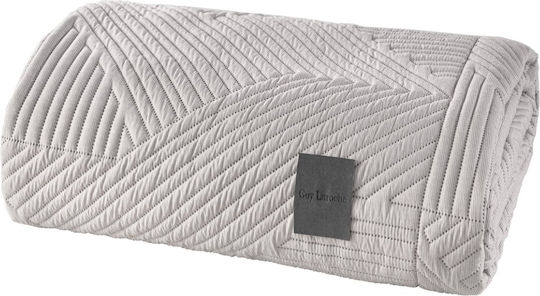Guy Laroche Ziana Κουβερλί King Size Microfiber Tobacco 250x240cm