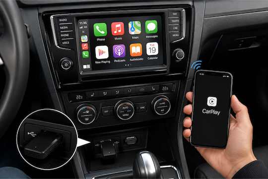 Car Smart Box Bluetooth5.4 și WiFi6 Ab057f Rl16079