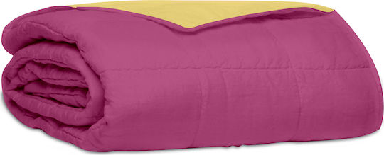 Sunshine Coverlet Single Pink 160x220cm