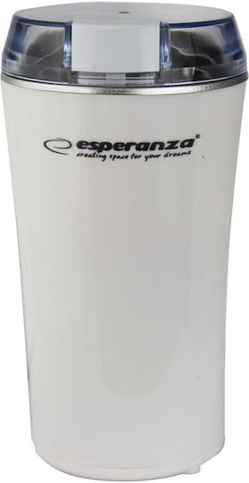 Esperanza Elektrischer Kaffeemühle 160W mit einer Kapazität von 70gr Beige