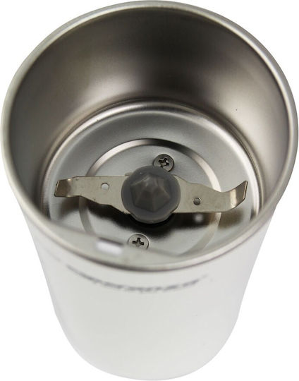 Esperanza Elektrischer Kaffeemühle 160W mit einer Kapazität von 70gr Beige
