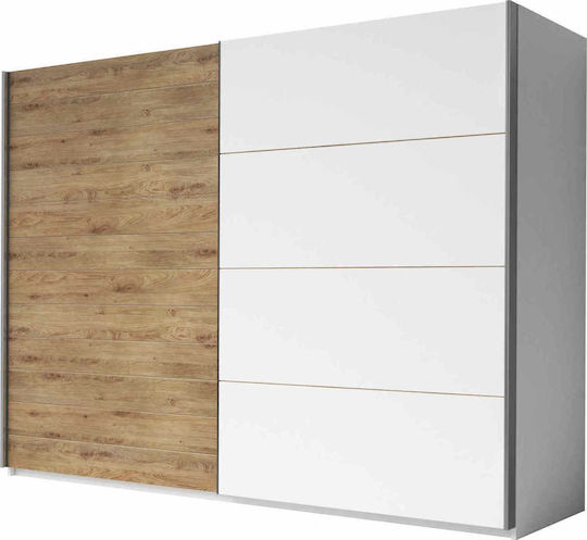Kappa Δίφυλλη Ντουλάπα Συρόμενη 270x61x210cm Kappa Δίφυλλη Ντουλάπα Συρόμενη 270x61x210cm