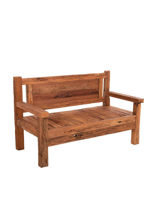Bank Außenbereich Holz 160x80x100cm