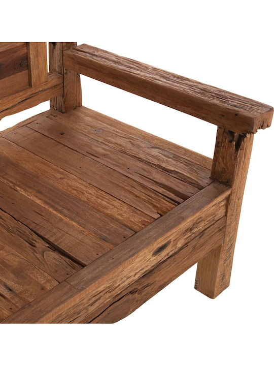 Bank Außenbereich Holz 160x80x100cm