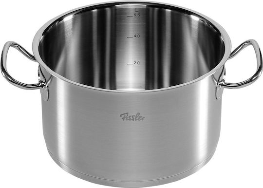 Fissler Profi Kochgeschirr-Set aus Rostfreiem Stahl Silber 5 Teile