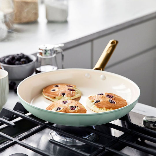 Green Pan Padova Reserve Cookware Set Made of Green Aluminum with Non-Stick Coating 6 Pieces