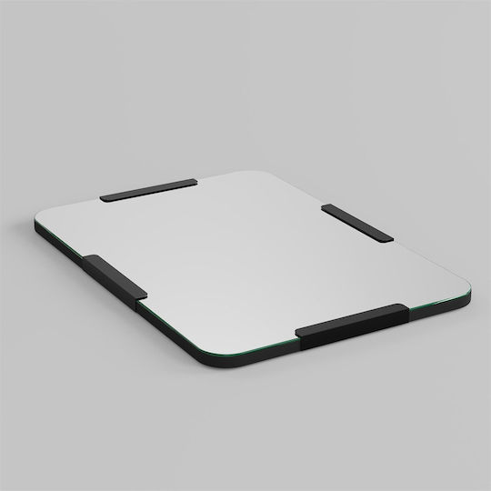 SteweHome SteweHome Rechteckiger Badezimmerspiegel aus Metall 70x50cm Schwarze