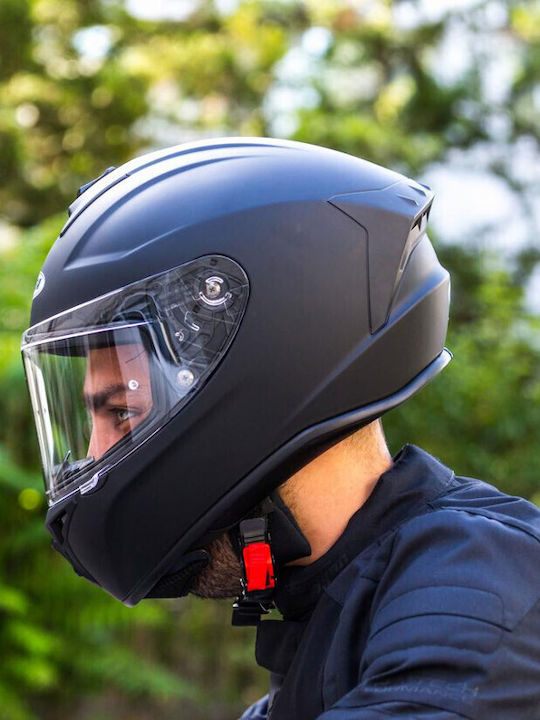 Corsa CN 112 Black Matt Motorcycle Helmet Full Face ECE 22.05
