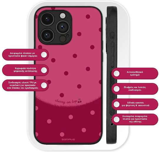 Калъф Sonique Delulu Polka Era Series Oneplus Nord 4 5g Топ Череши