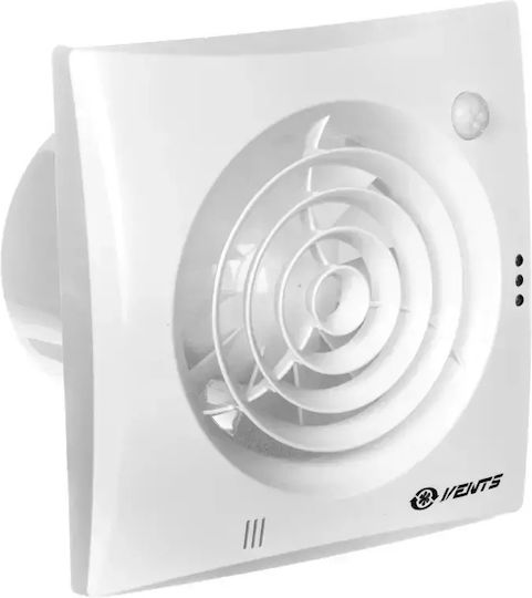 Vents Επιτοίχιος Εξαεριστήρας Μπάνιου 100mm