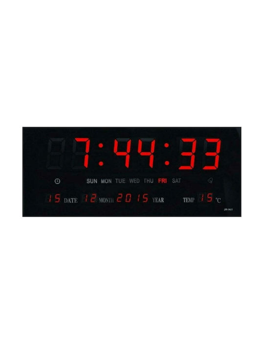 Wall Clock Digital 15.1x36.8cm