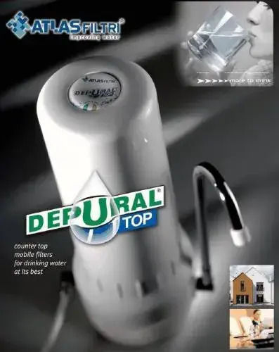 Atlas Filtri Depural Top Уред за филтриране на вода Плот с чешма