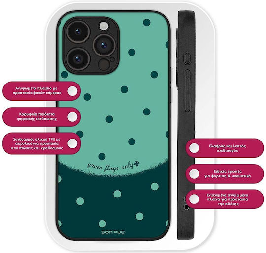 Sonique Delulu Polka Era Series Oneplus Nord N20 Mobile Phone Case Green Flags