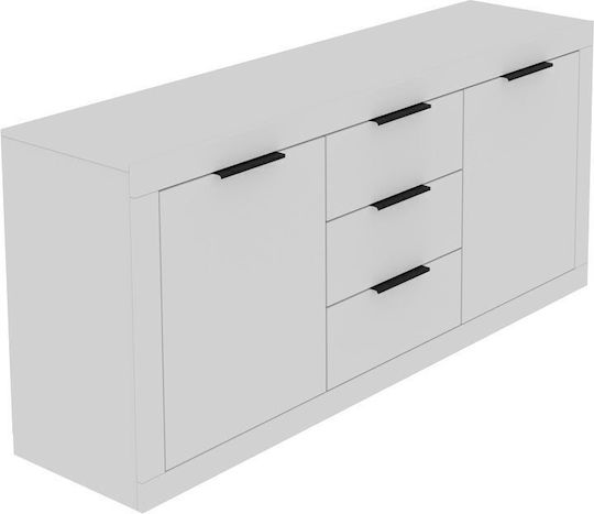 Μπουφές Doha από Ξύλο με Συρτάρια 180x45x80.5cm