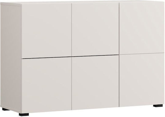 Μπουφές Argyll 115 Ξύλινος με Συρτάρια Μπεζ 116x40x79cm