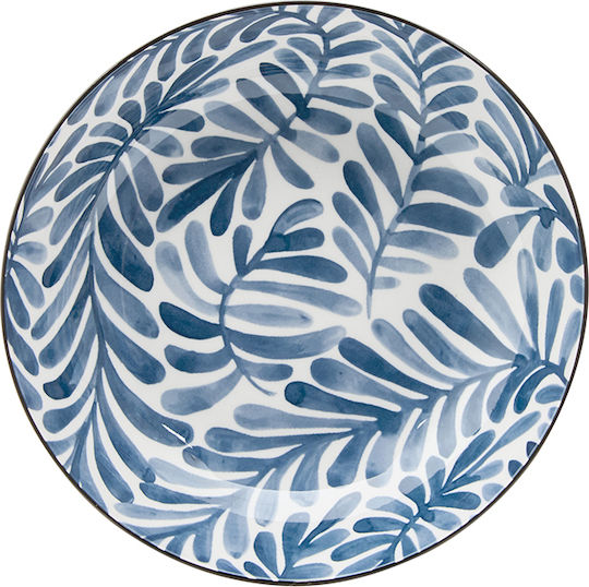 Plată Adâncă Pentru Mâncare Φ20 S-d Umami Leaf 217080b Φ20 Din Porțelan