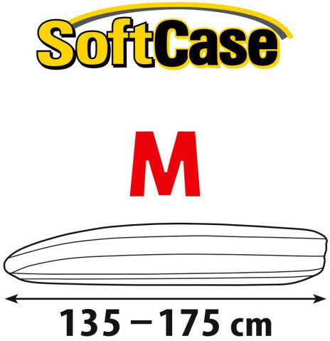 Kegel Autoboxing Soft Case Series Калъф за багажник Размер M Черен 135см-175см