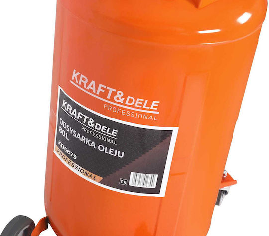 Kraft & Dele Λαδιέρα Αέρος με Χωρητικότητα 80 Λίτρα