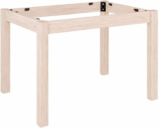 Woodwell Tischständer aus Holz in Braun Farbe 80x120x73cm